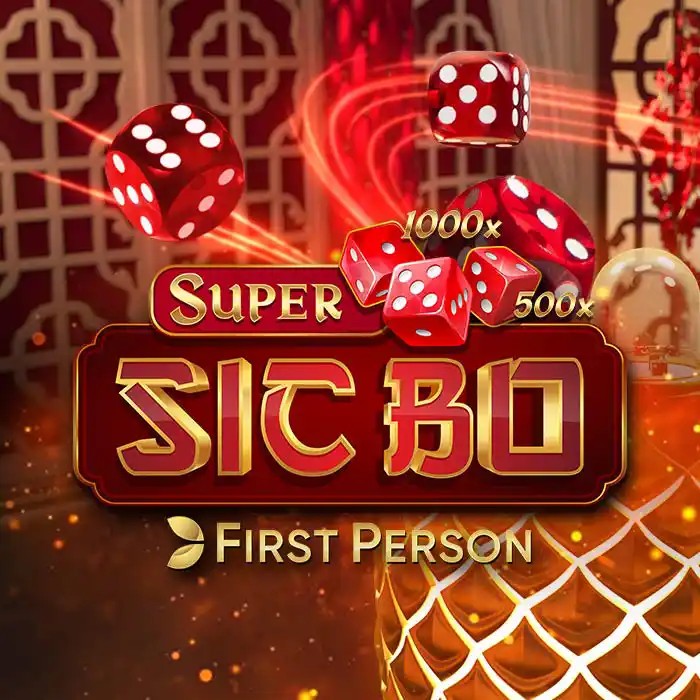 Super Sic Bo logo by Evolution Monster Casino