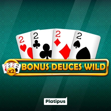 Bonus Deuces Wild logo by Platipus Monster Casino