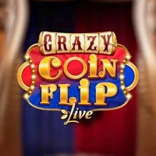 Crazy Coin Flip logo by Evolution Monster Casino