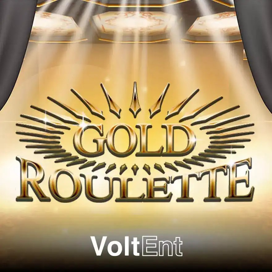 Try Gold Roulette slot by VoltEnt on monstercasinobelgium.com – logo image