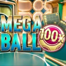 Enjoy Mega Ball 100x by Evolution – logo hosted on monstercasinobelgium.com