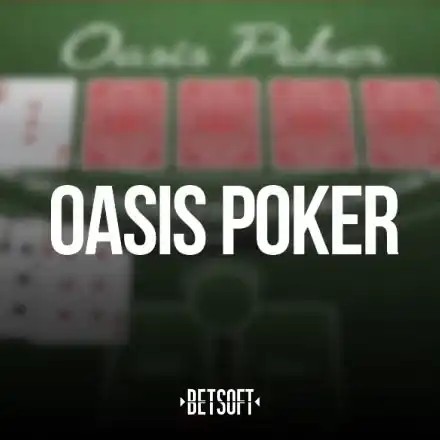 Table Games logo of Oasis Poker from Betsoft Gaming at Monster Casino