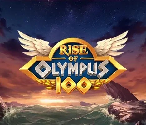 Rise of Olympus 100 online game logo by Play'n GO on monstercasinobelgium.com