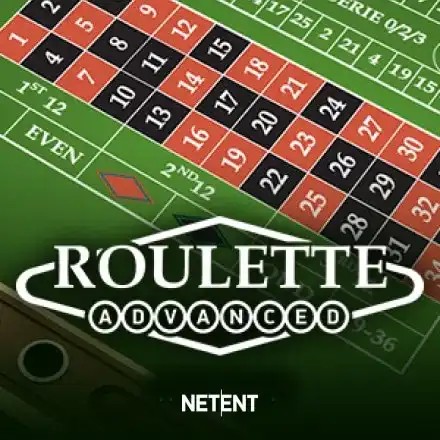 Try Roulette Advanced slot by NetEnt on monstercasinobelgium.com – logo image