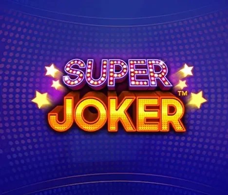 Super Joker slot logo by Pragmatic Play at Monster Casino