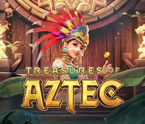 Slots logo of Treasures of Aztec from PG Soft at Monster Casino