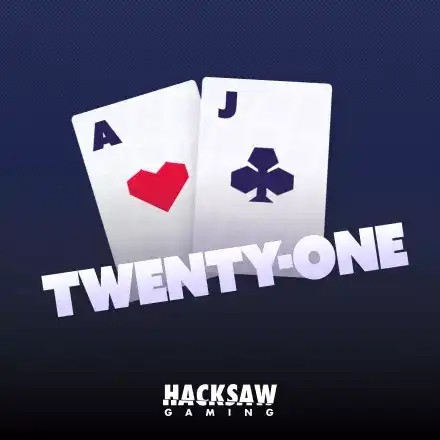 Twenty-One logo – Table Games by Hacksaw Gaming at Monster Casino